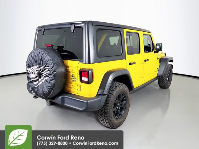 Used 2021 Jeep Wrangler Unlimited Sport AWD/4WD image 7