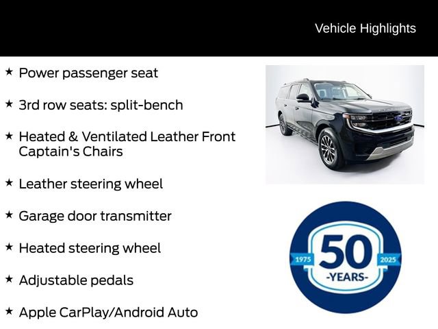 Certified 2025 Ford Expedition Max Platinum AWD/4WD image 16