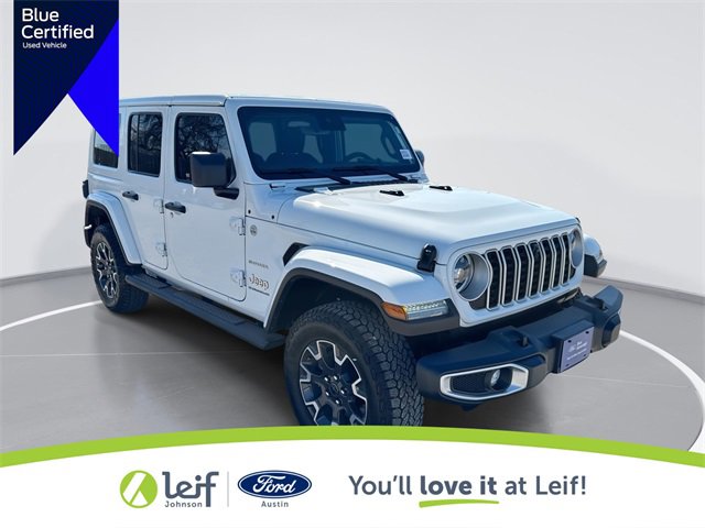 Used 2024 Jeep Wrangler Sahara w/ Technology Group image 1