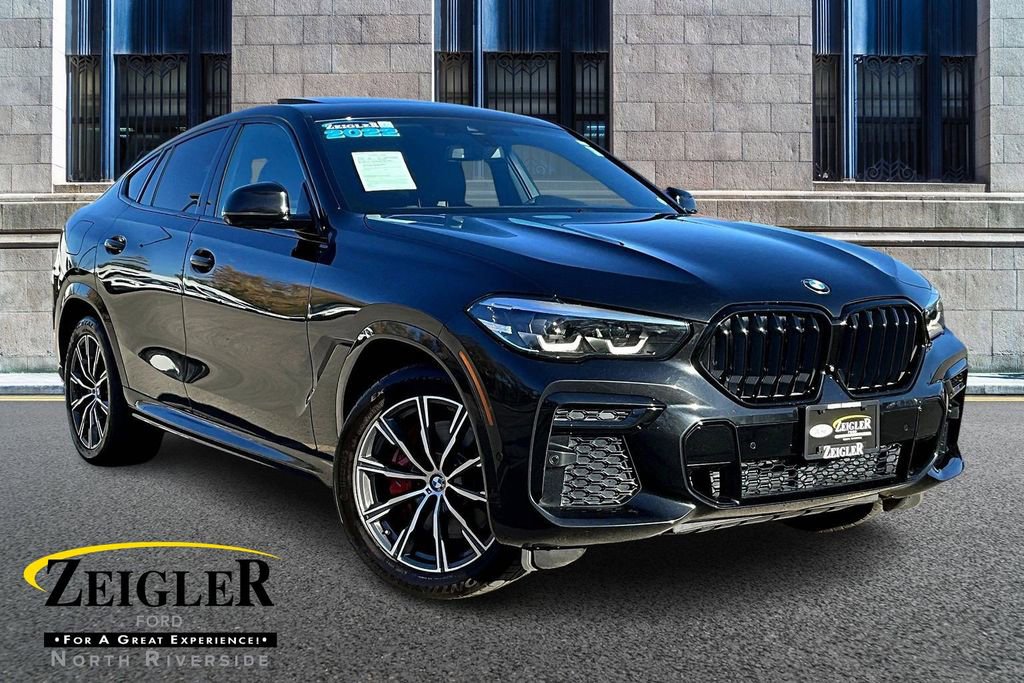 Used 2022 BMW X6 xDrive40i w/ M Sport Package AWD/4WD image 1