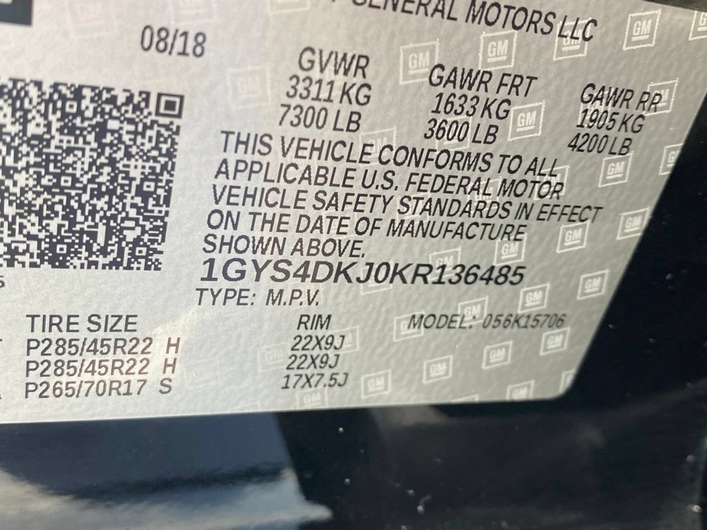 Used 2019 Cadillac Escalade Platinum AWD/4WD image 33