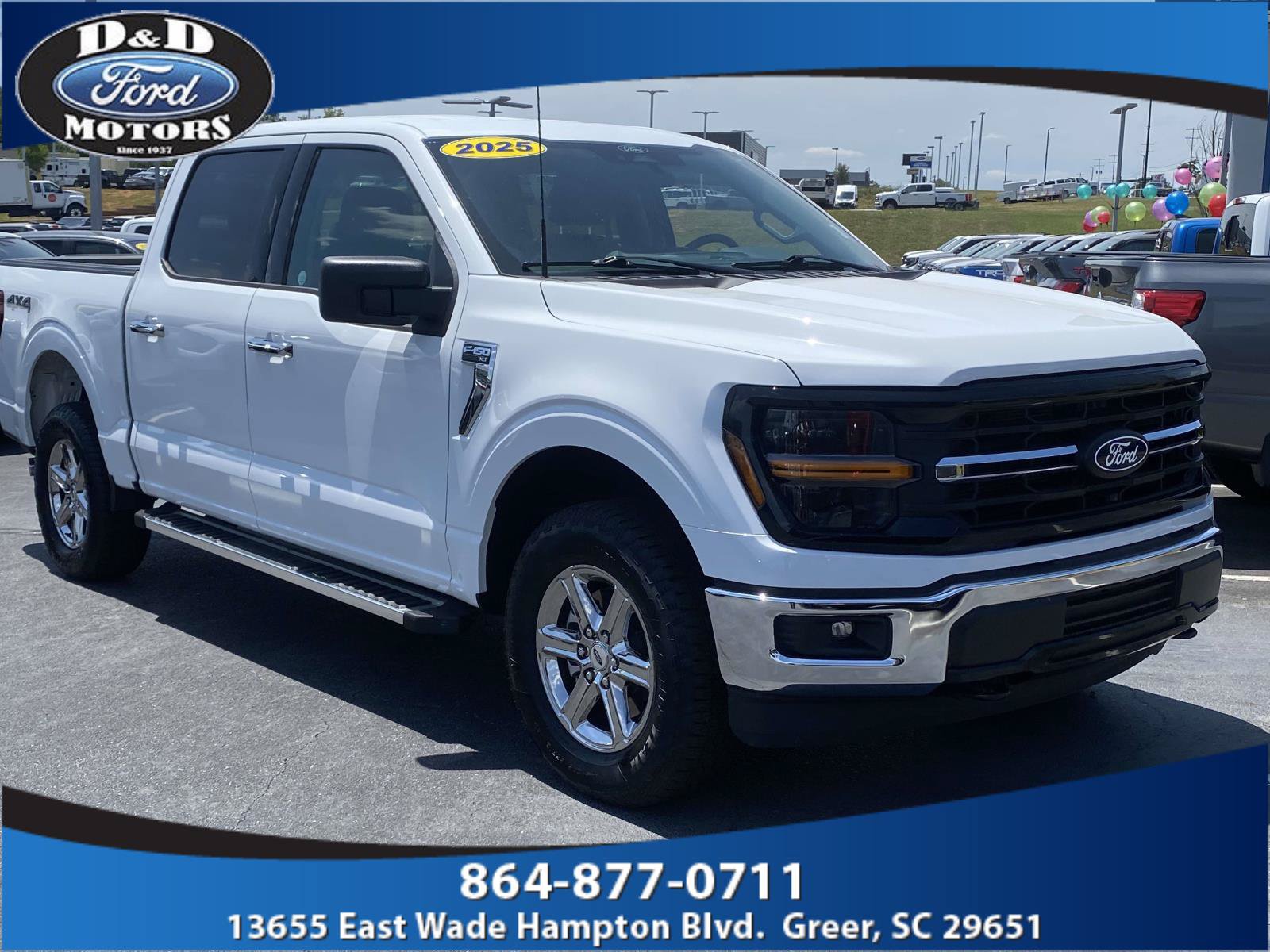 Certified 2025 Ford F150 XLT w/ Equipment Group 301A Standard AWD/4WD image 1