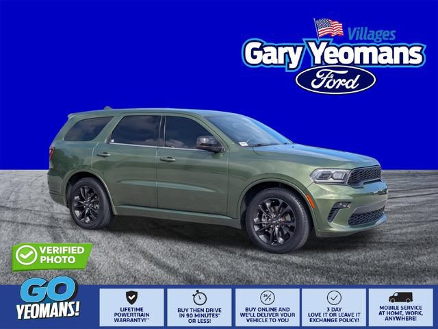 Used 2021 Dodge Durango GT w/ Blacktop Package