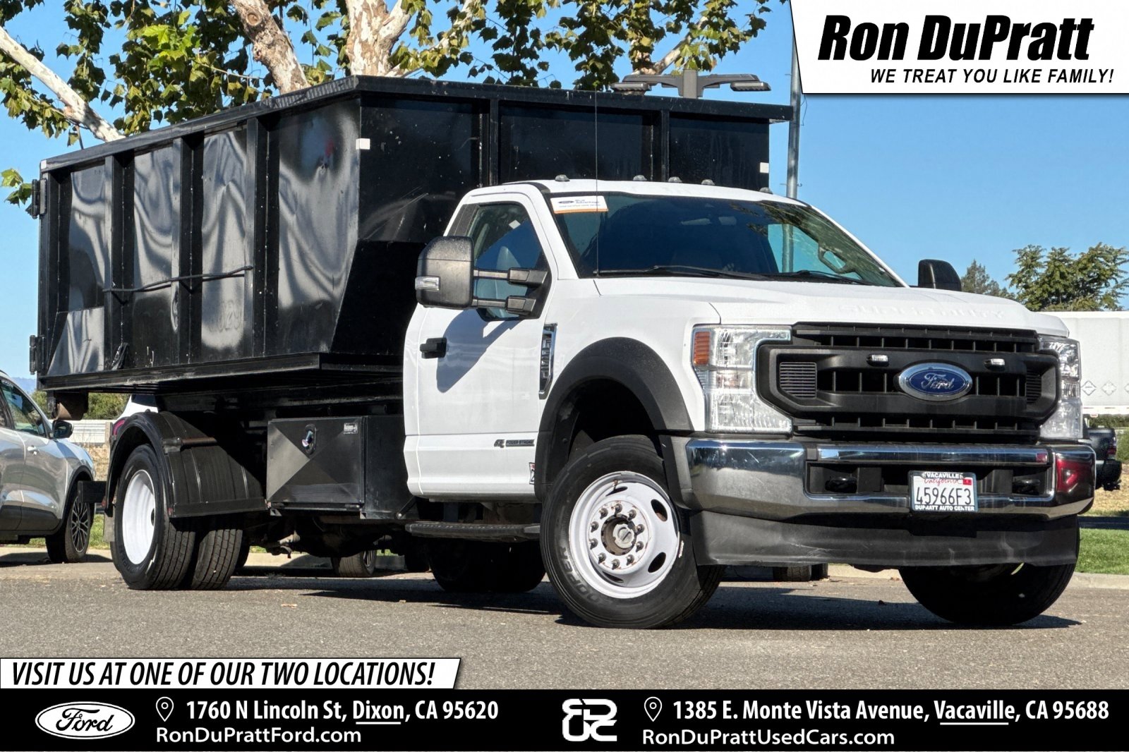 Certified 2020 Ford F550 4x4 Regular Cab Super Duty image 1