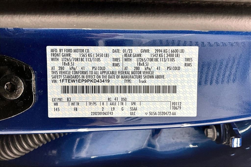 Certified 2023 Ford F150 XLT w/ Equipment Group 302A High image 36