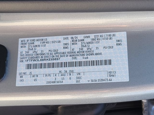 Certified 2024 Ford F150 XLT w/ Equipment Group 303A High AWD/4WD image 15