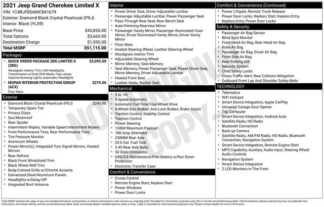 Used 2021 Jeep Grand Cherokee Limited X image 39