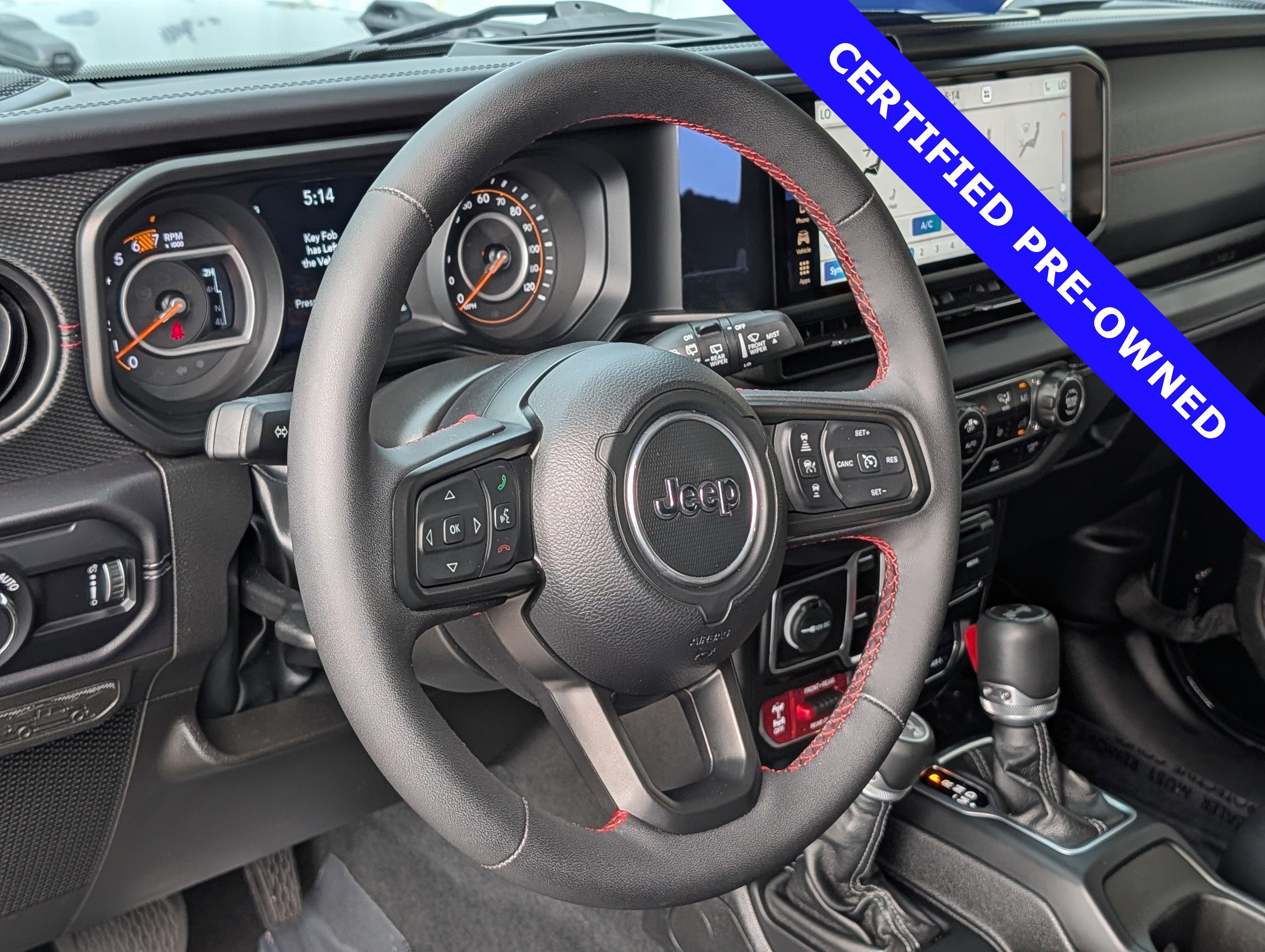Used 2024 Jeep Wrangler Unlimited Rubicon w/ XTREMEE 35" Tire Package AWD/4WD image 21