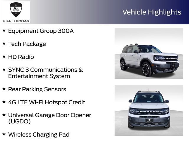 Certified 2022 Ford Bronco Sport Outer Banks w/ Tech Package image 10