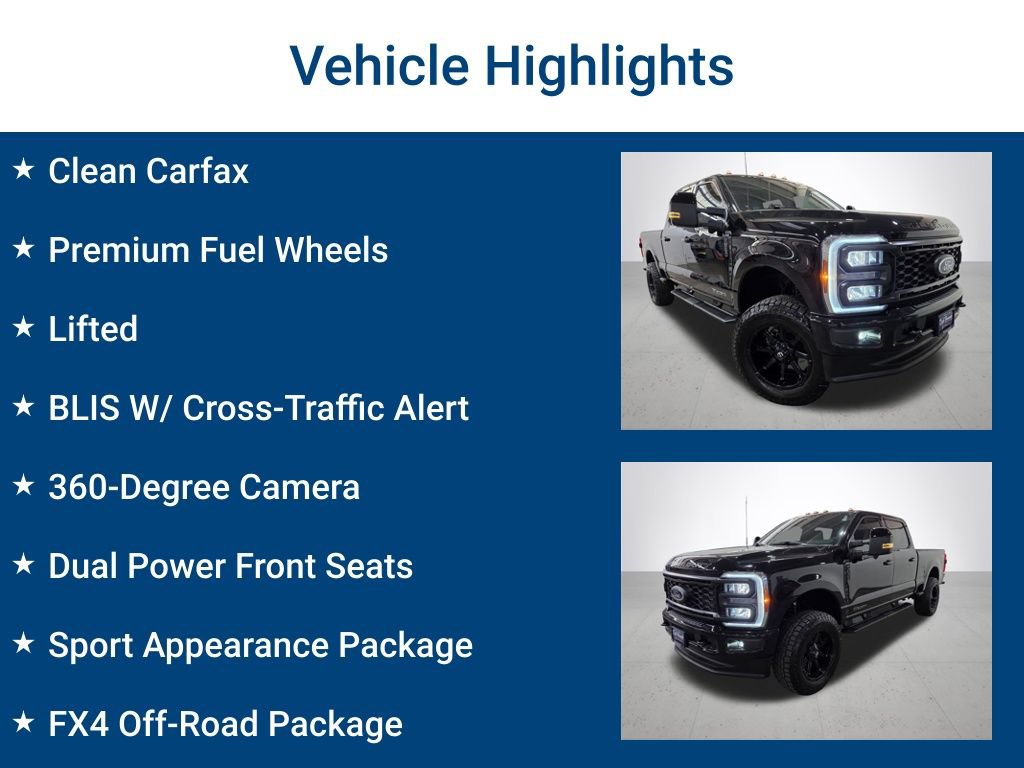 Certified 2024 Ford F350 Lariat w/ Sport Appearance Package AWD/4WD image 3