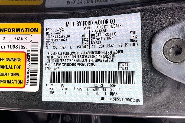Certified 2023 Ford Bronco Sport Badlands AWD/4WD image 27