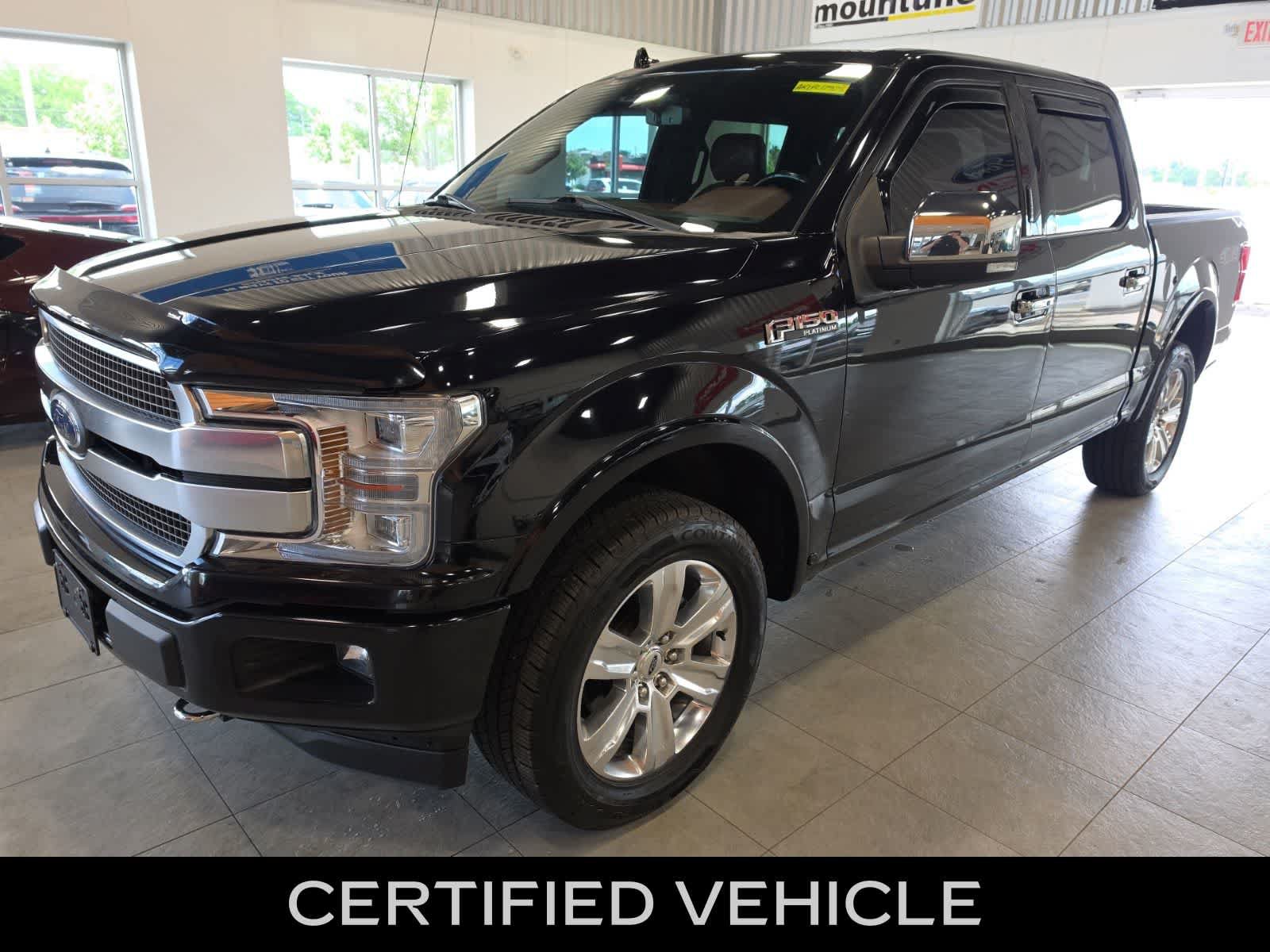 Certified 2020 Ford F150 Platinum w/ Technology Package