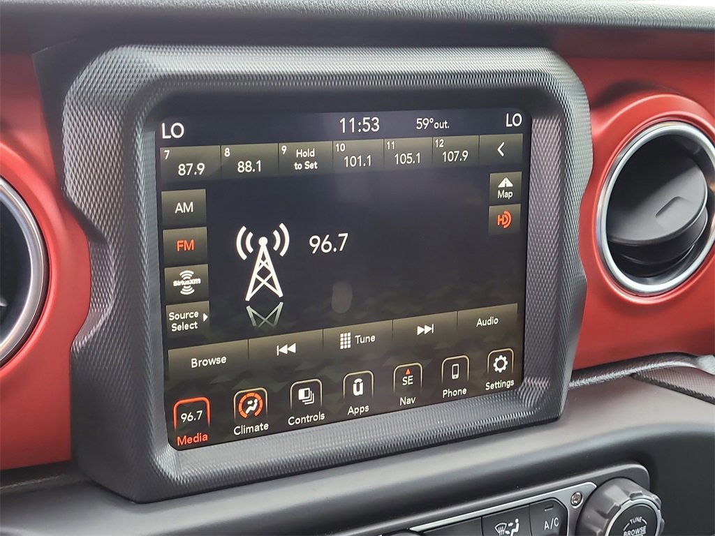 Used 2022 Jeep Gladiator Rubicon w/ LED Lighting Group image 20