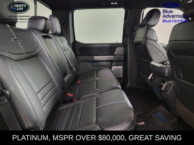 Certified 2023 Ford F150 Platinum w/ Equipment Group 701A High AWD/4WD image 17