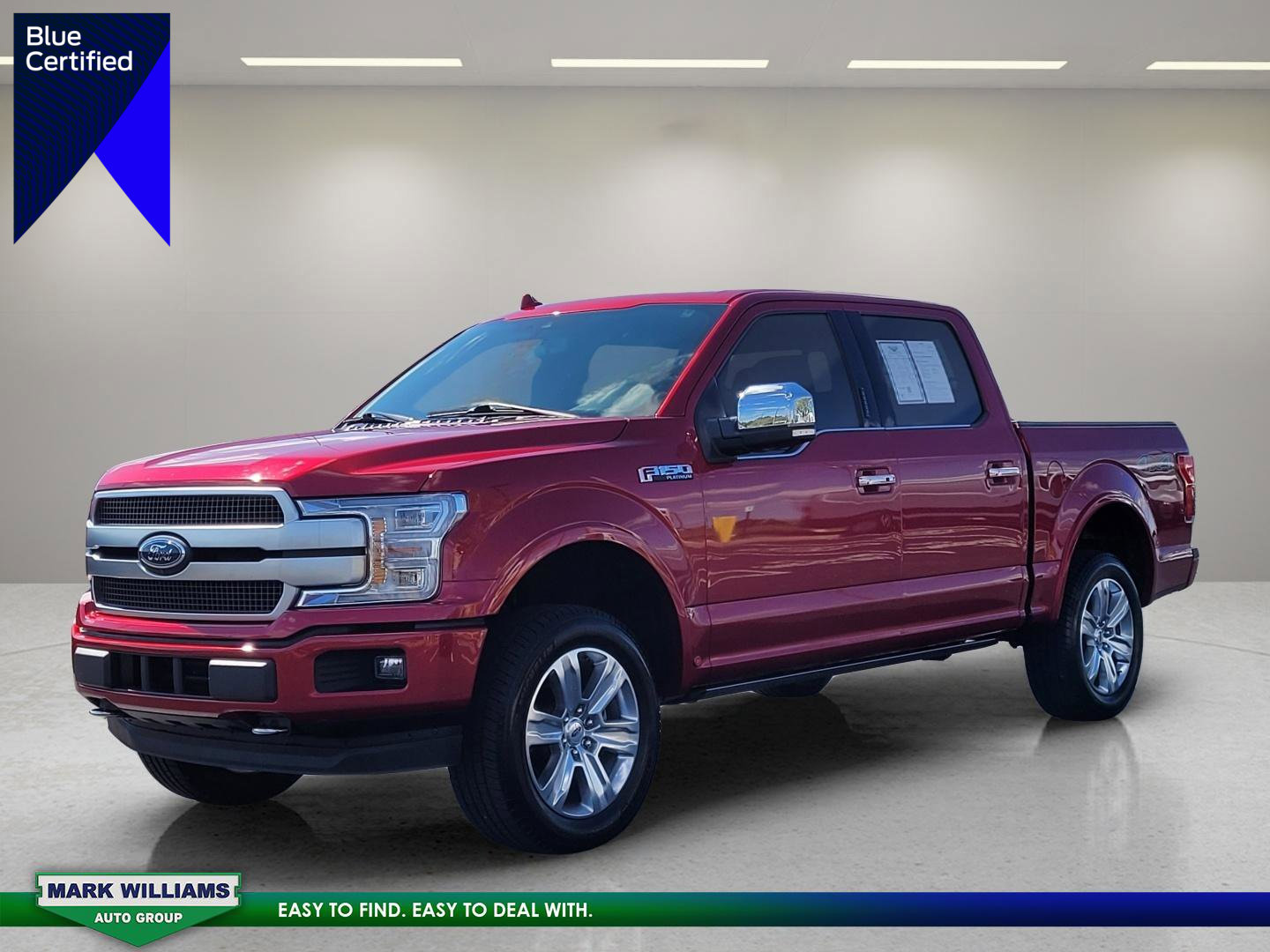 Certified 2020 Ford F150 Platinum w/ Equipment Group 701A Luxury