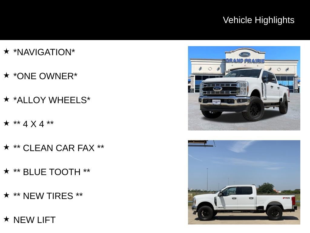Certified 2025 Ford F250 XLT w/ FX4 Off-Road Package AWD/4WD image 4