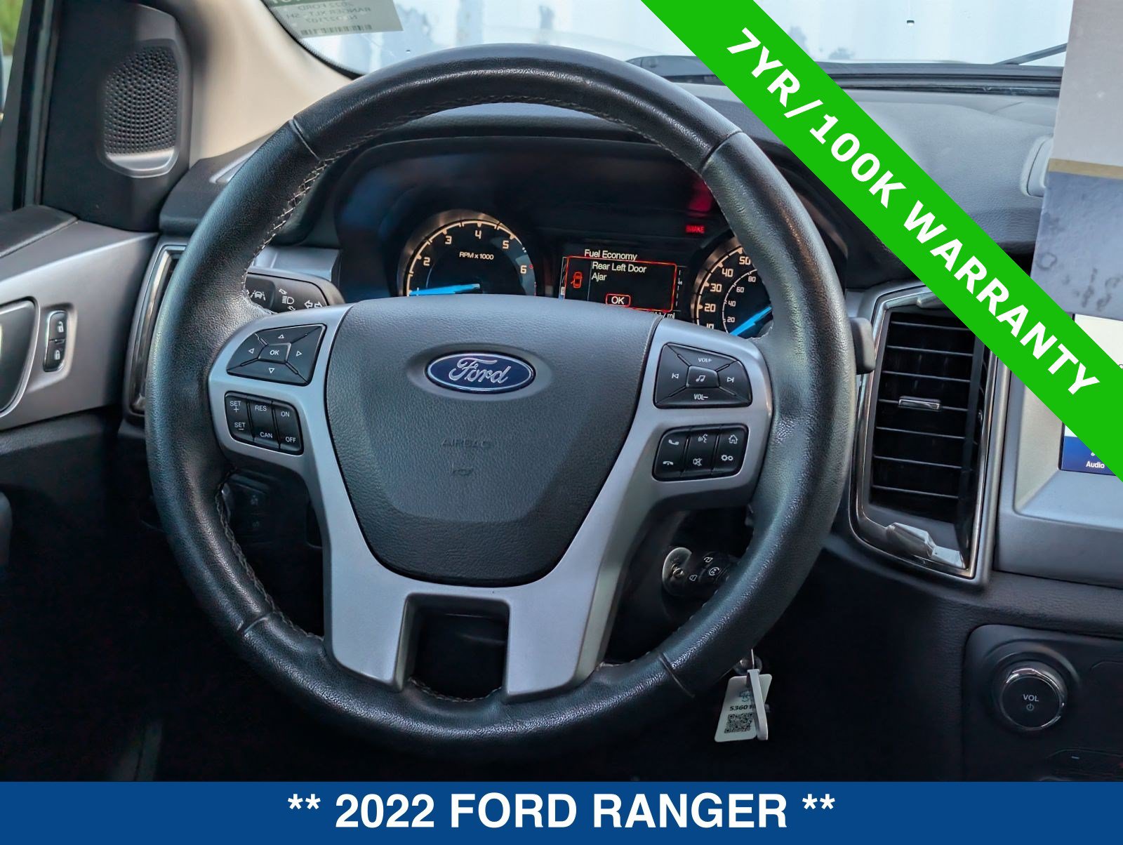 Certified 2022 Ford Ranger XLT w/ Equipment Group 301A Mid AWD/4WD image 17
