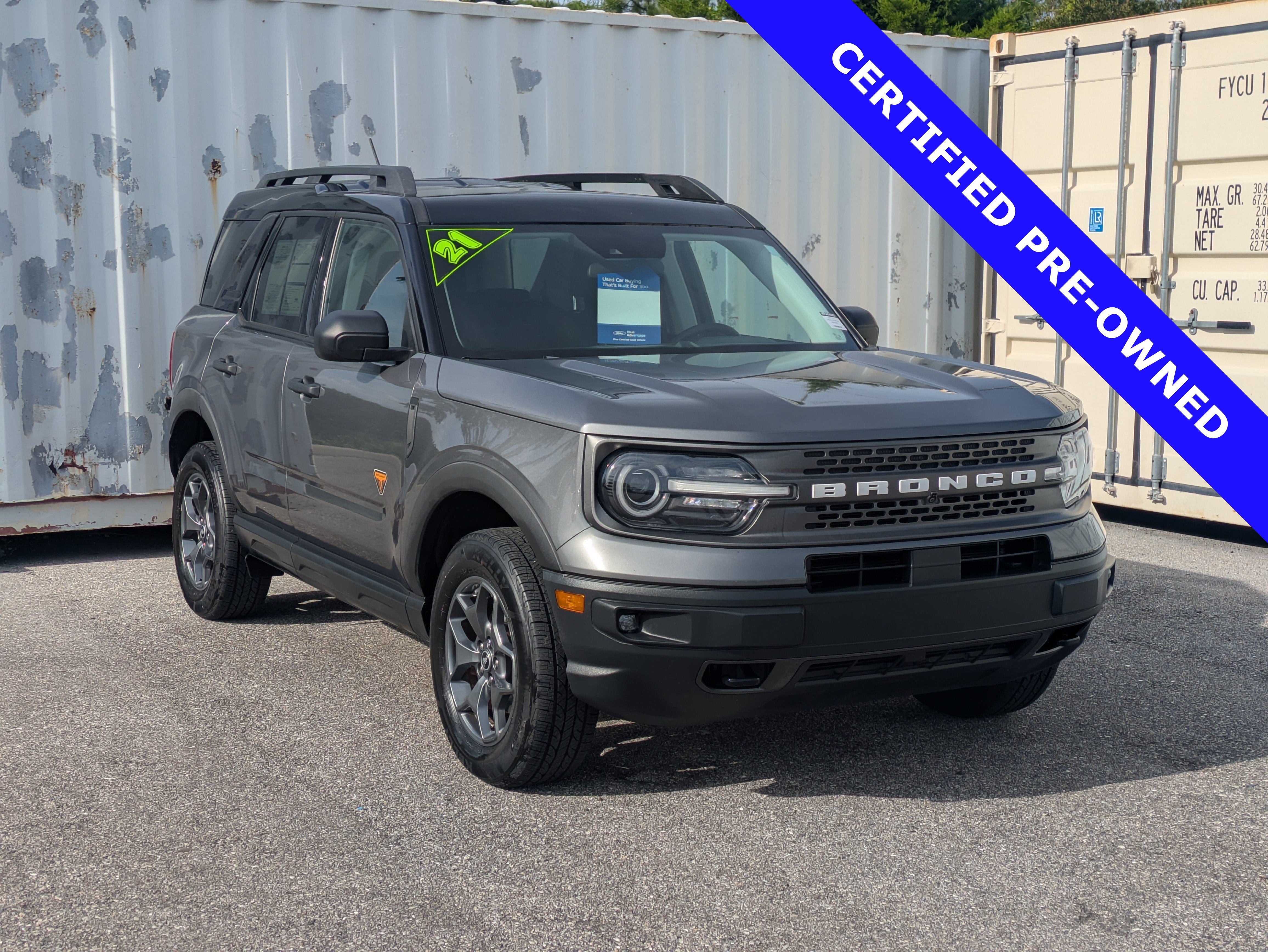 Certified 2021 Ford Bronco Sport Badlands AWD/4WD video 1