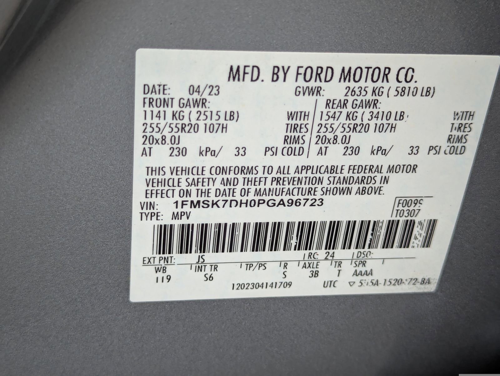 Certified 2023 Ford Explorer XLT w/ Equipment Group 202A RWD image 40