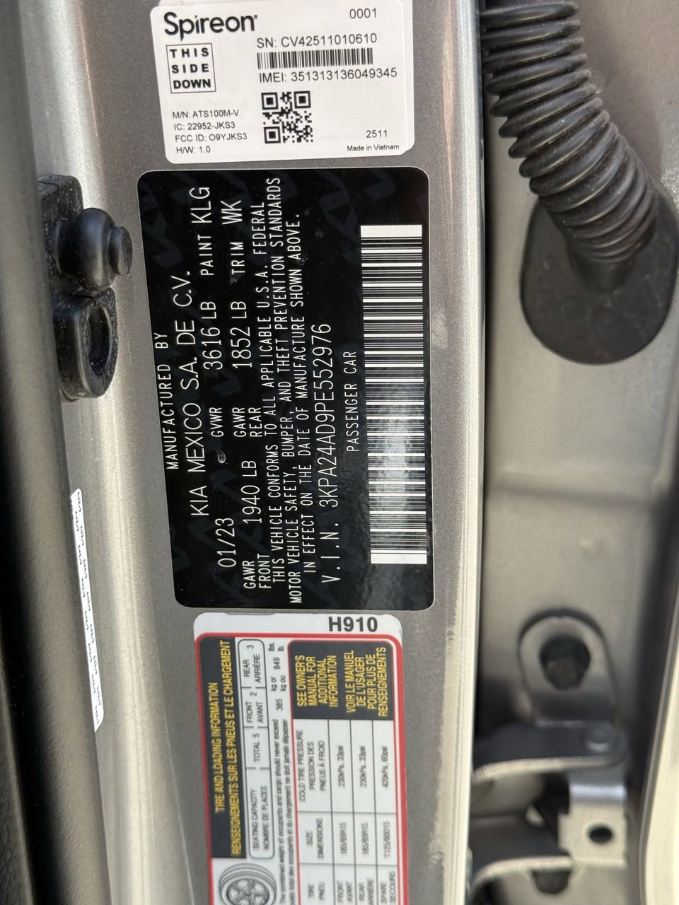 Used 2023 Kia Rio S FWD image 29