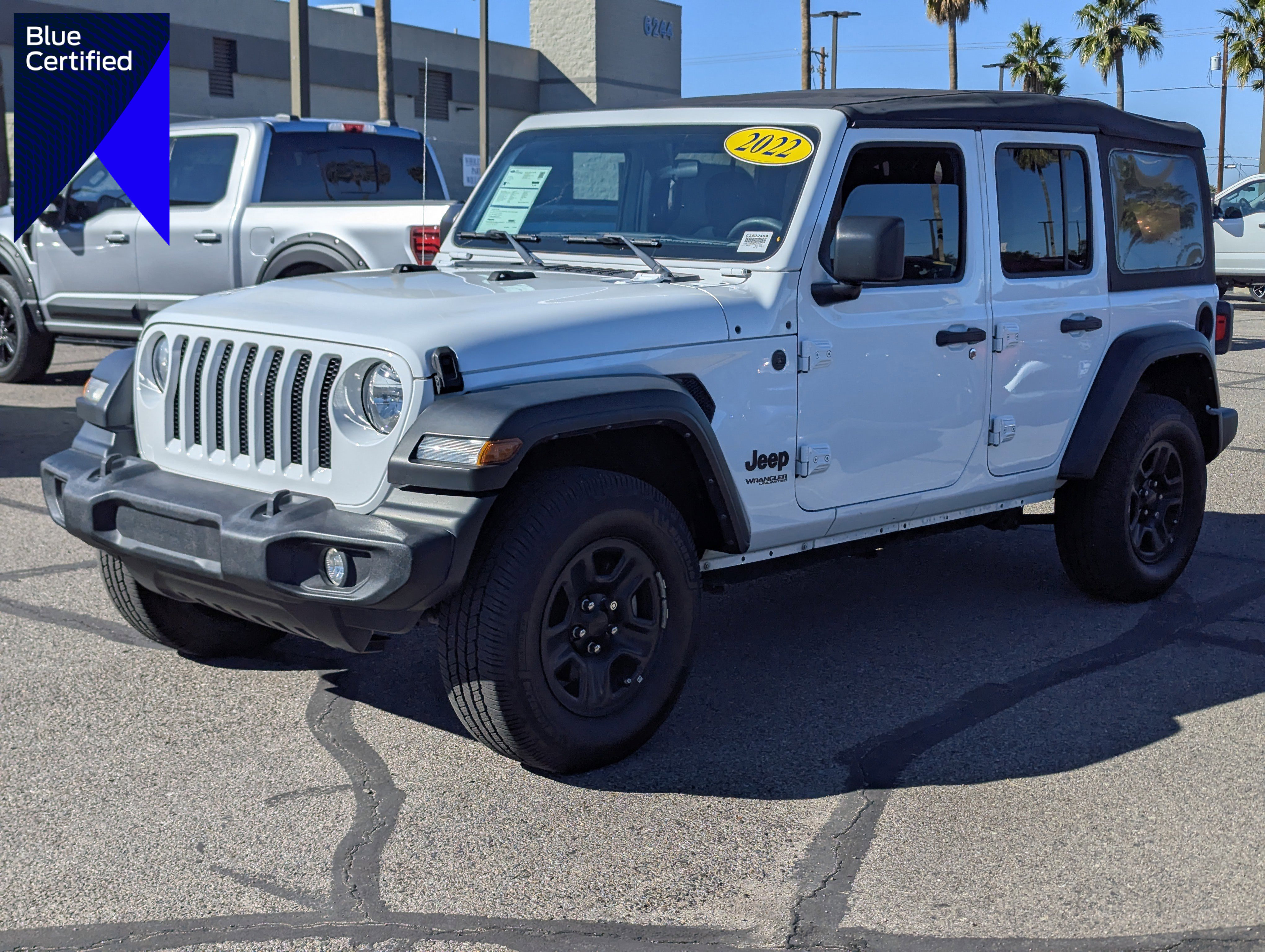Used 2022 Jeep Wrangler Unlimited Sport image 1