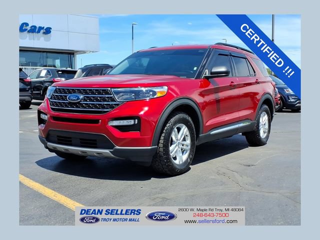 Certified 2022 Ford Explorer XLT w/ Equipment Group 202A