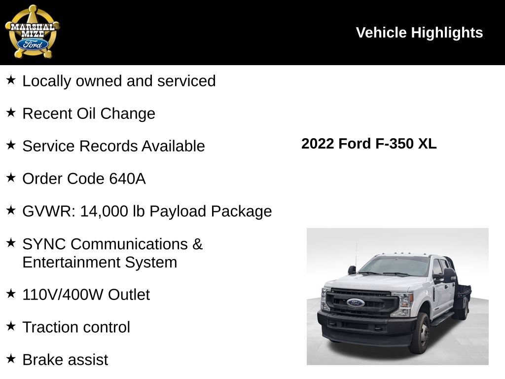 Certified 2022 Ford F350 XL w/ Power Equipment Group AWD/4WD image 2