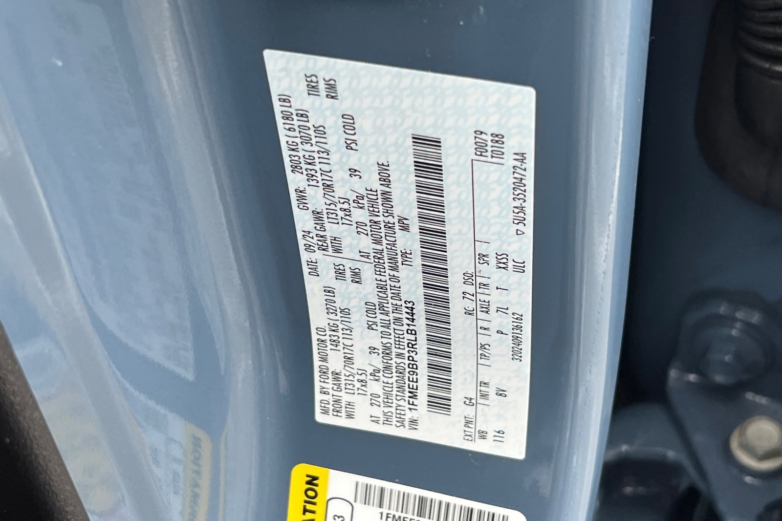 Certified 2024 Ford Bronco Badlands image 29