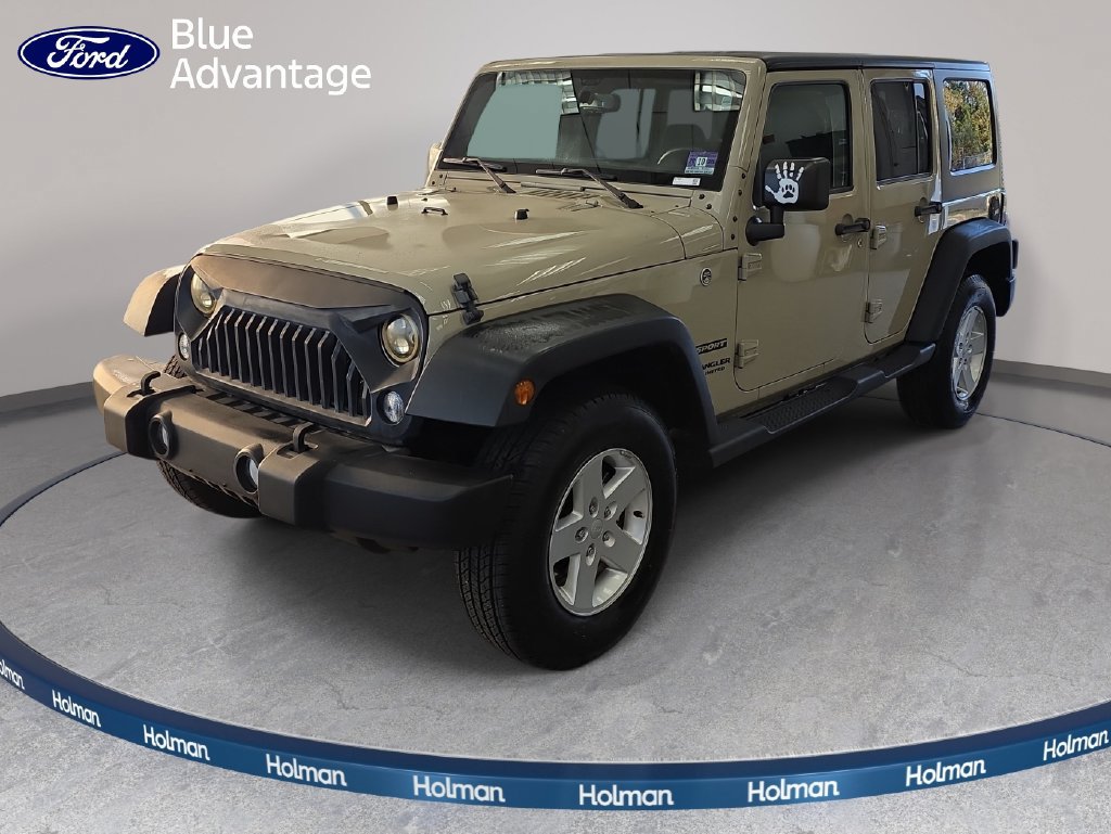 Used 2017 Jeep Wrangler Unlimited Sport w/ Quick Order Package 24S AWD/4WD image 1