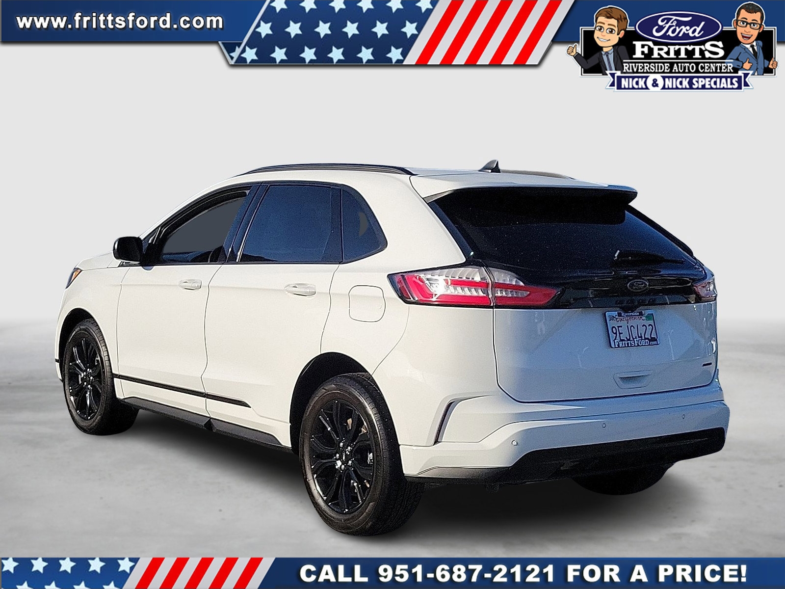Certified 2022 Ford Edge SE w/ Black Appearance Package AWD/4WD image 2