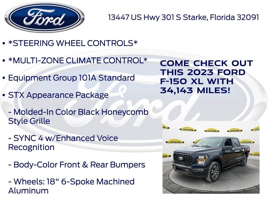 Certified 2023 Ford F150 XL w/ STX Appearance Package image 17