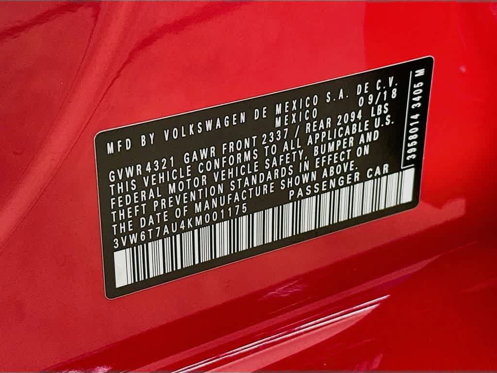Used 2019 Volkswagen GTI 4-Door FWD image 23