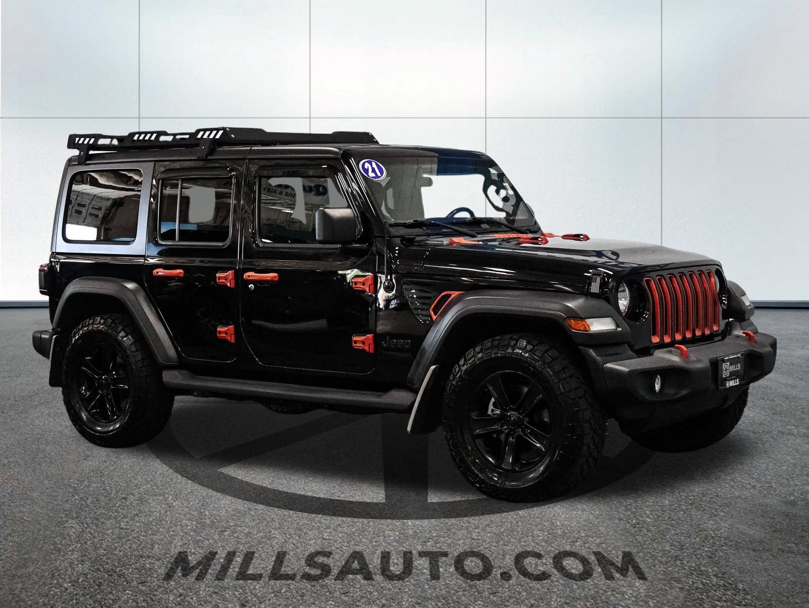 Used 2021 Jeep Wrangler Unlimited Sport AWD/4WD image 10