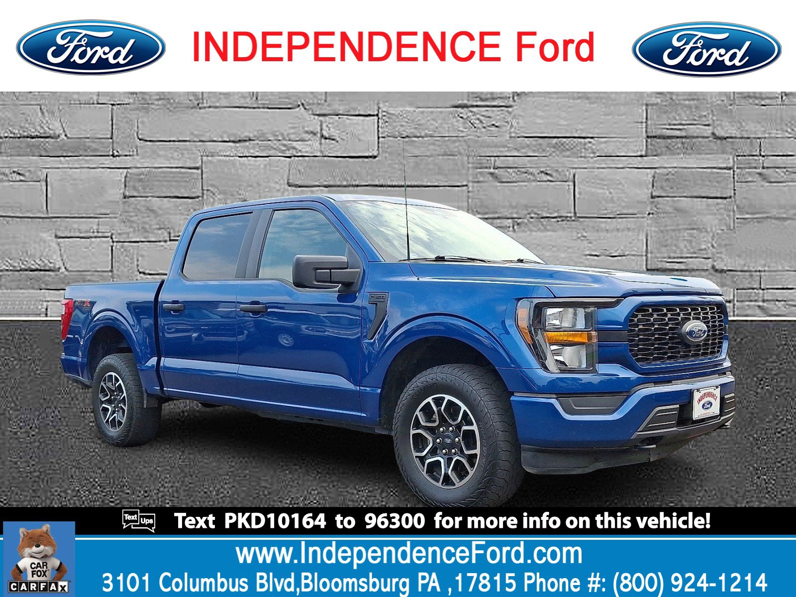 Certified 2023 Ford F150 XL w/ STX Appearance Package