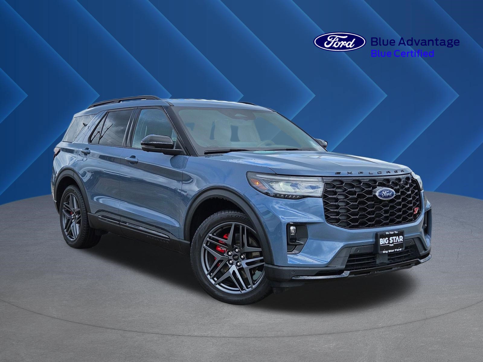 Certified 2025 Ford Explorer ST RWD image 1