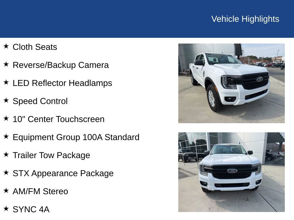 Certified 2024 Ford Ranger XL w/ Trailer Tow Package image 27