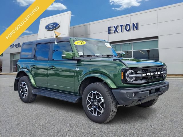 Certified 2025 Ford Bronco Outer Banks