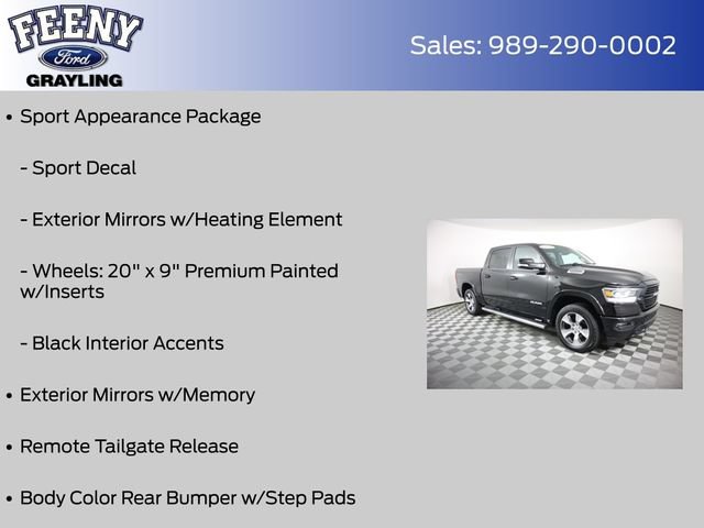 Used 2022 RAM 1500 Laramie w/ Sport Appearance Package AWD/4WD image 21