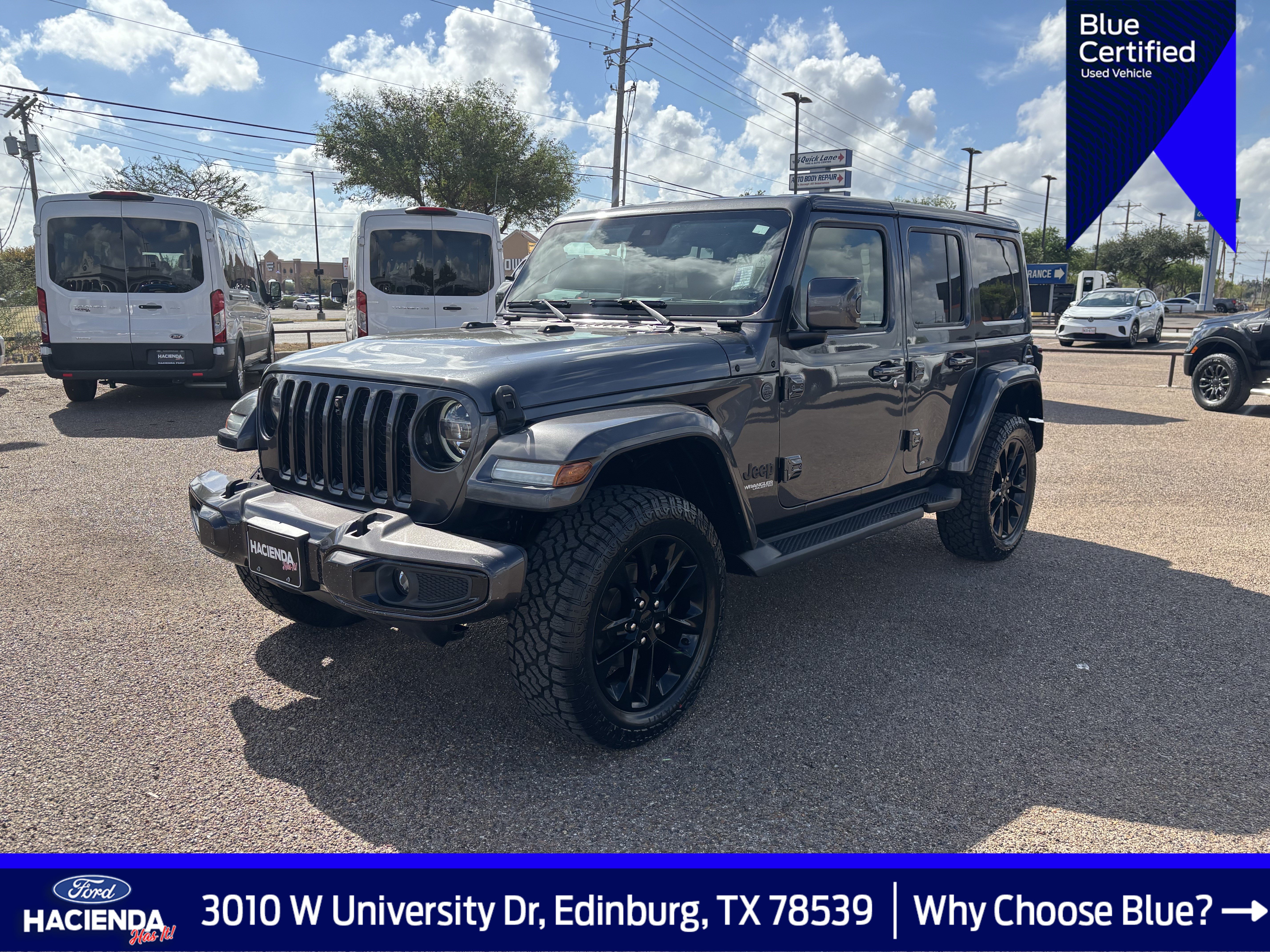 Used 2021 Jeep Wrangler Unlimited Sahara AWD/4WD image 1