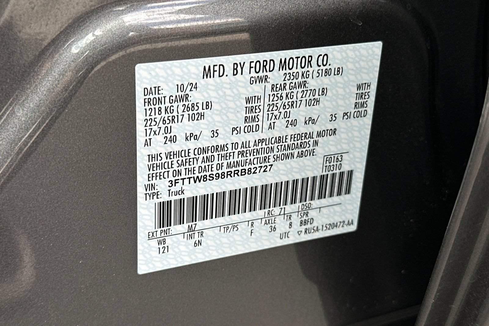 Certified 2024 Ford Maverick Lariat w/ FX4 Off-Road Package AWD/4WD image 28