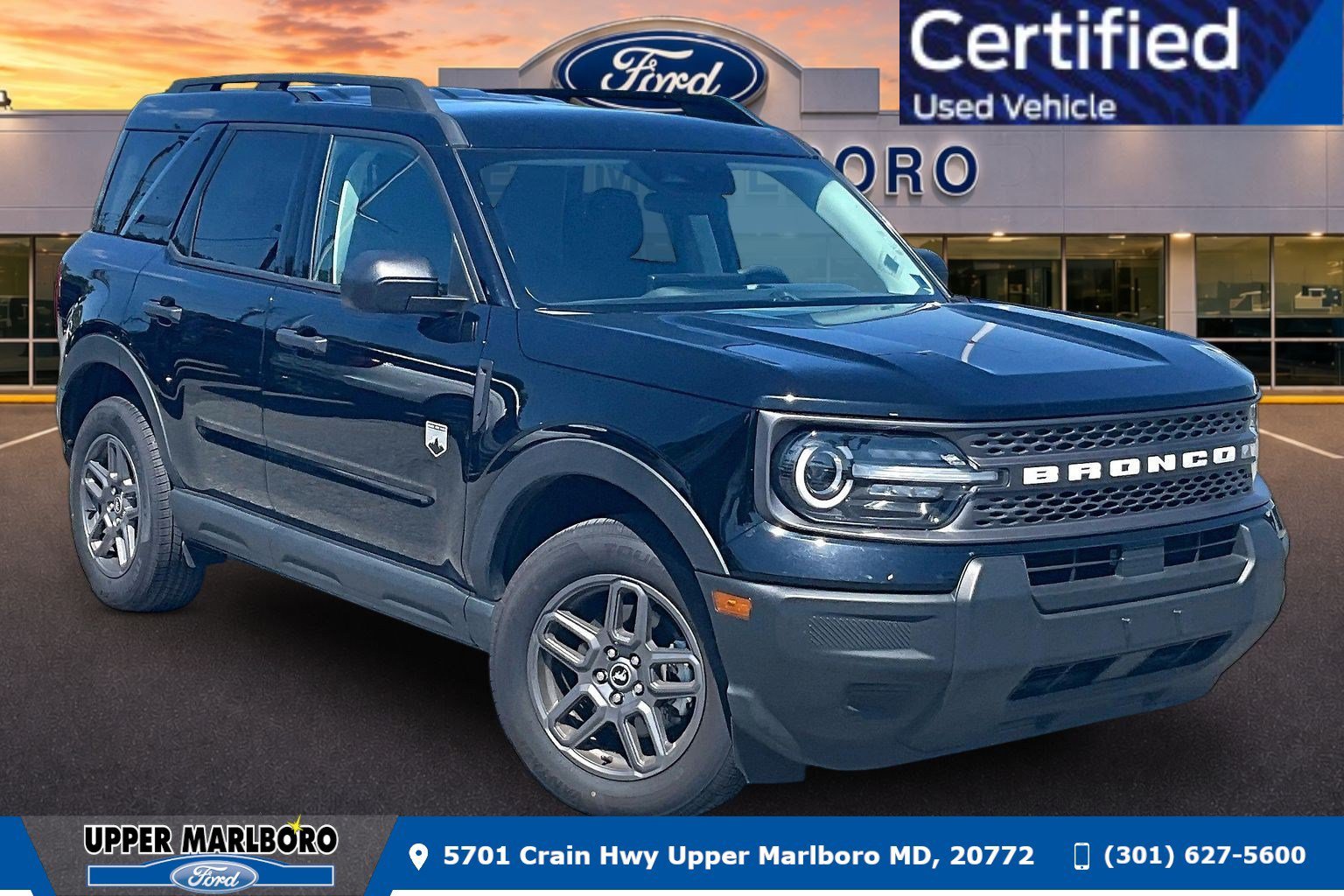Certified 2025 Ford Bronco Sport Big Bend AWD/4WD image 1