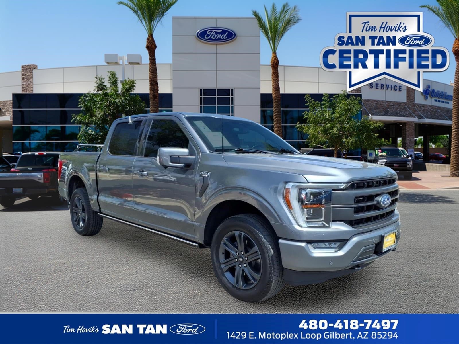 Certified 2023 Ford F150 Lariat w/ Equipment Group 502A High