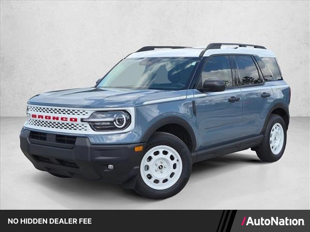 Certified 2025 Ford Bronco Sport Heritage w/ Convenience Package AWD/4WD video 1