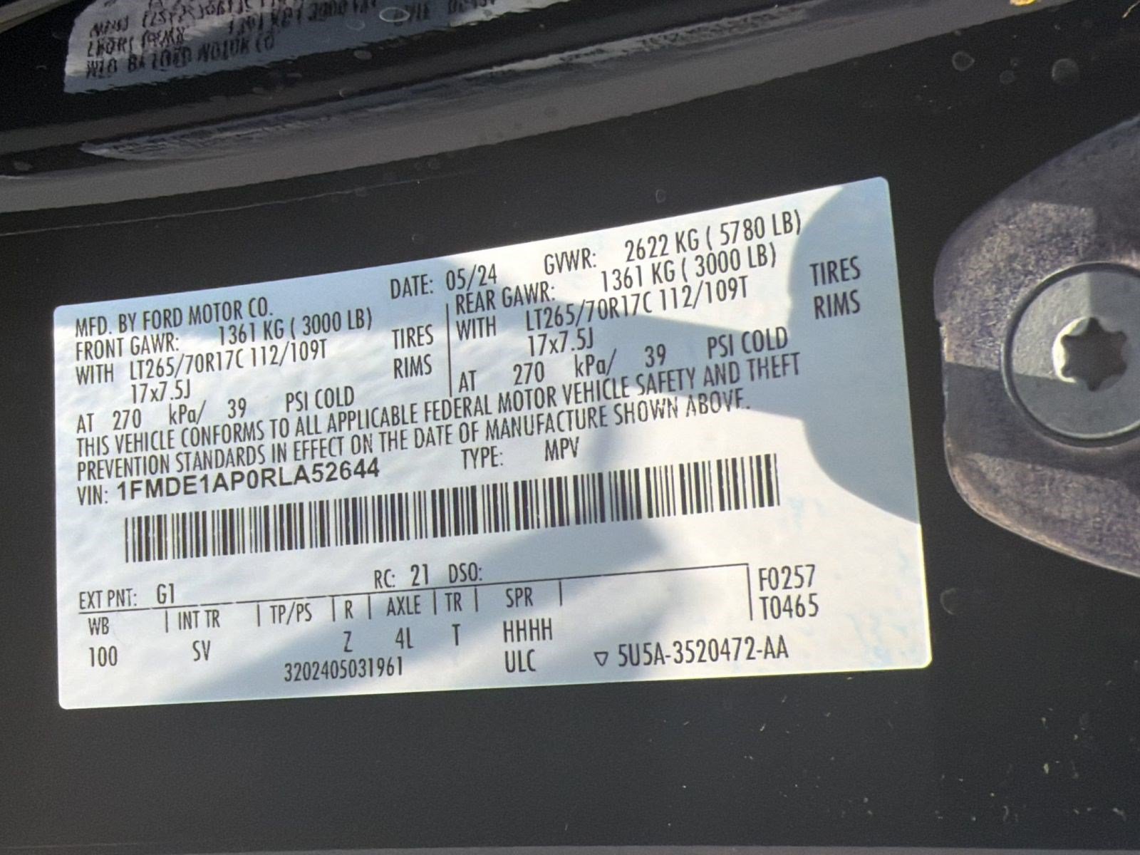 Certified 2024 Ford Bronco Black Diamond AWD/4WD image 27