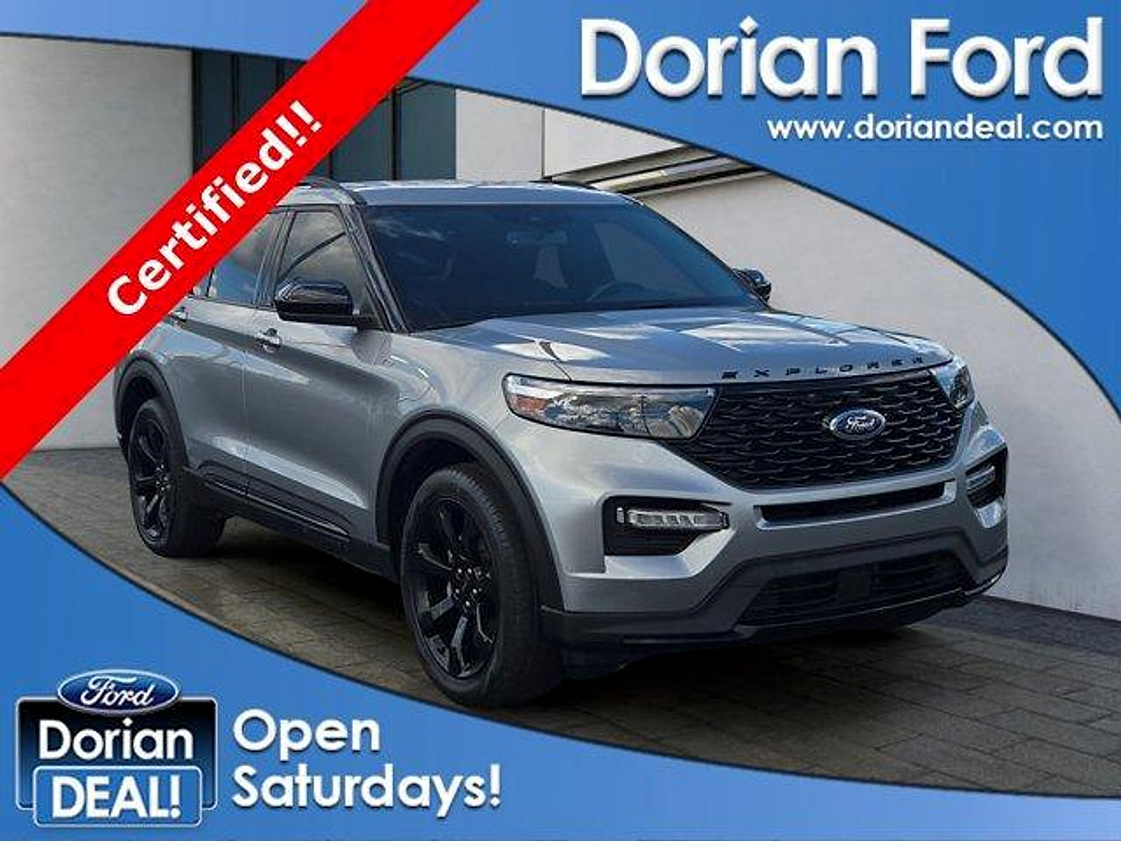 Certified 2023 Ford Explorer ST-Line w/ Class IV Trailer Tow Package AWD/4WD video 1