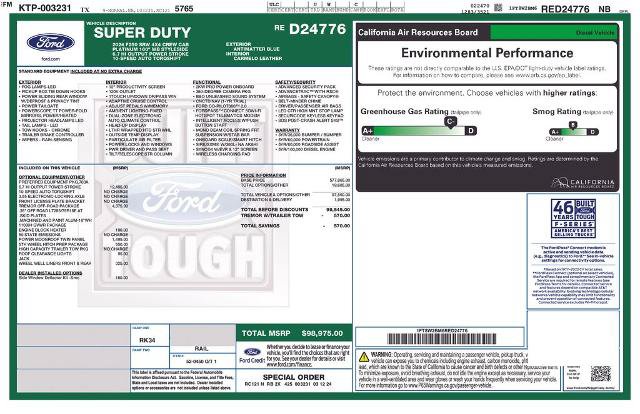 Certified 2024 Ford F250 Platinum w/ Tremor Off-Road Package AWD/4WD image 5