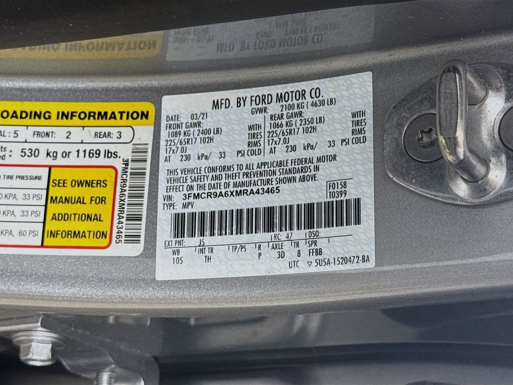 Certified 2021 Ford Bronco Sport image 30