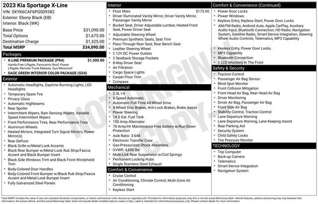 Used 2023 Kia Sportage X-Line w/ X-Line Premium Package image 37