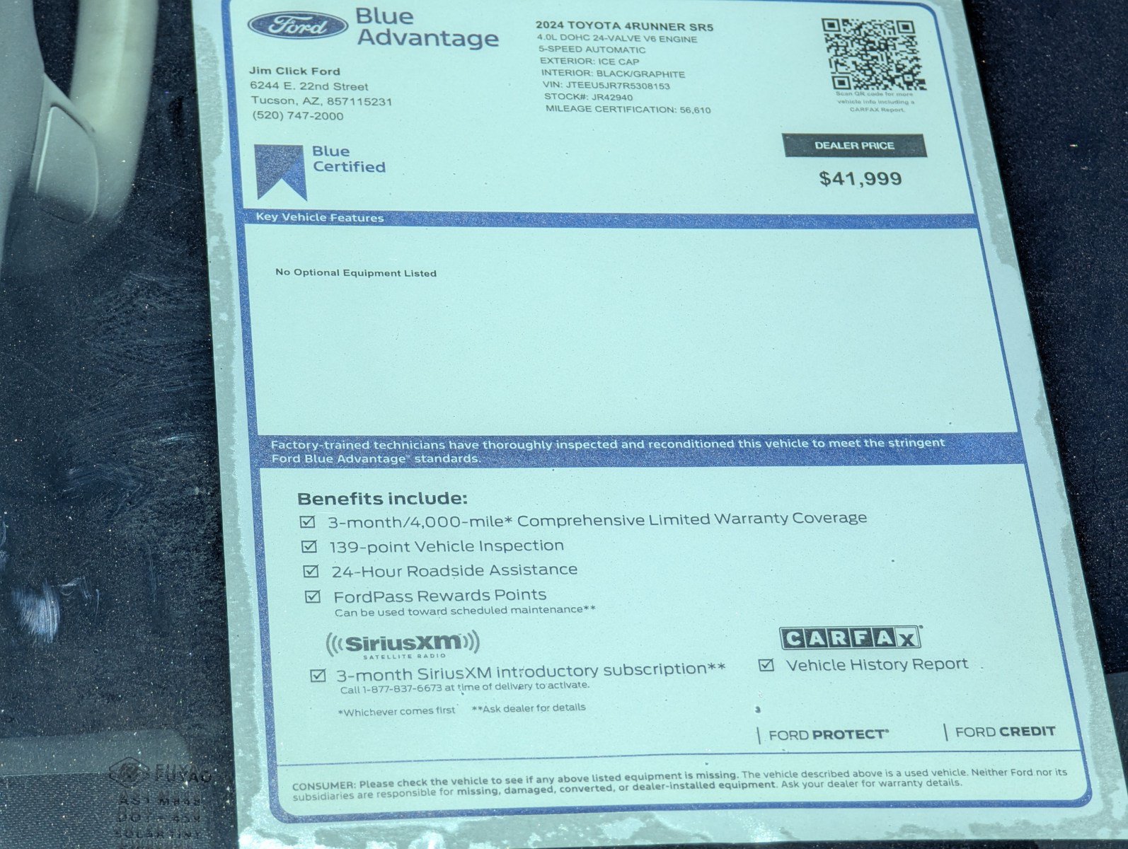 Used 2024 Toyota 4Runner SR5 RWD image 13