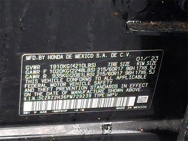 Used 2023 Honda HR-V LX image 26